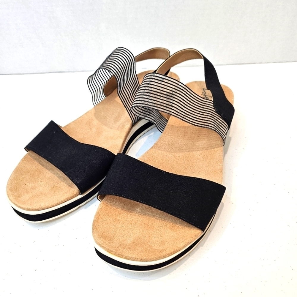 Life Stride Zing Slingback Sandal Women's Size 12 NWOT Platform Sandal Summer